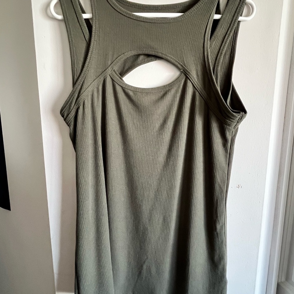 Torrid Olive Green Tank Top